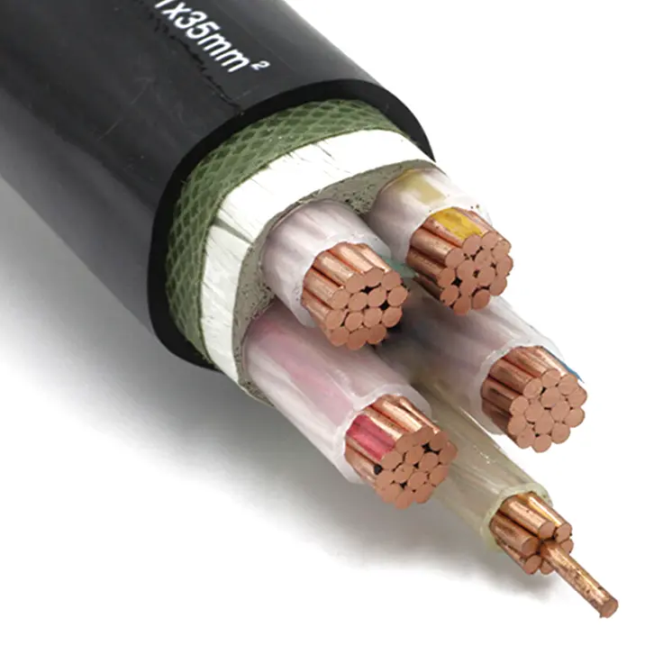 XLPE Insulated PVC Sheated Non armatae Power Cable